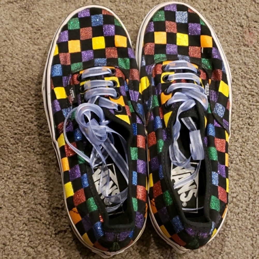 Rare glitter 🛹 Vans shoes